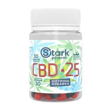 Stark CBD 25mg - 30 caps (До 03.26) &mdash; оригинальный товар