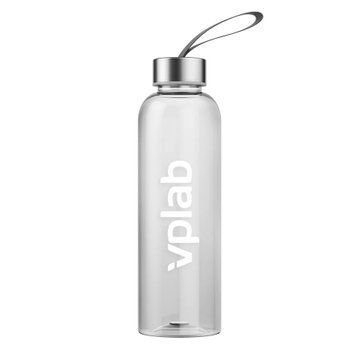 Plastic bottle white logo - 580ml &mdash; оригинальный товар