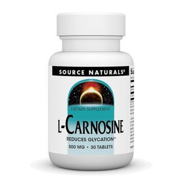 L-Carnosine 500 mg - 30 tabs &mdash; оригинальный товар