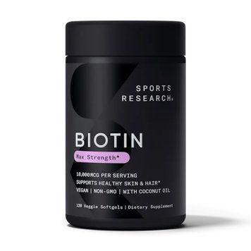 Biotin 10,000mcg - 120 veg softgels &mdash; оригинальный товар