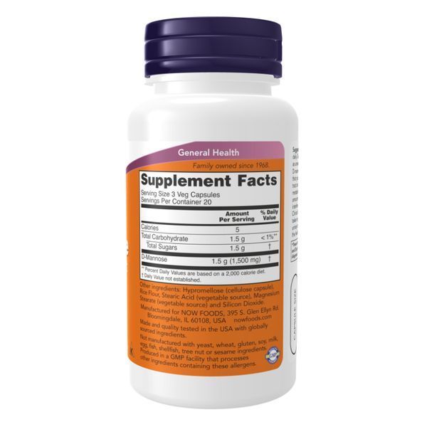 D-Mannose 500mg - 240 vcaps &mdash; оригинальный товар