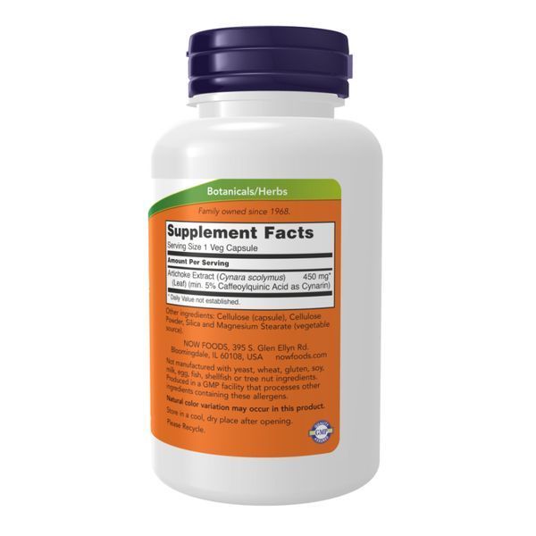 Artichoke Extract 450mg - 90 vcaps &mdash; оригинальный товар