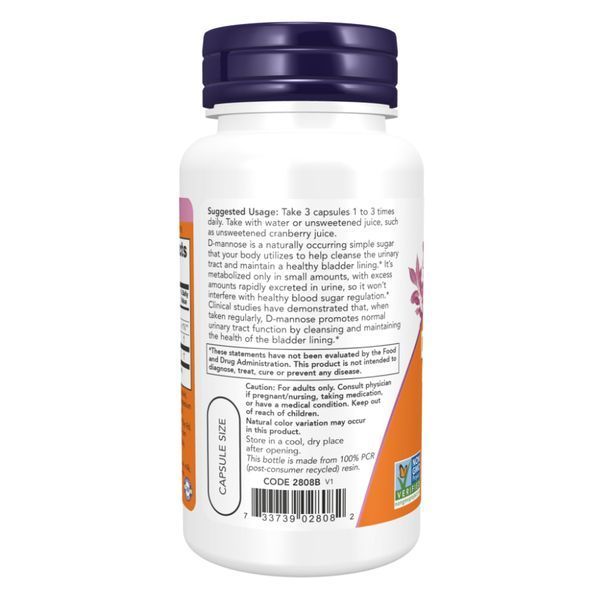 D-Mannose 500mg - 240 vcaps &mdash; оригинальный товар