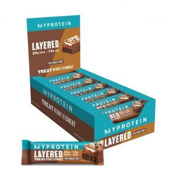 Layered Bar - 12x60g Triple Chocolate Fudge (До 09.25) &mdash; оригинальный товар