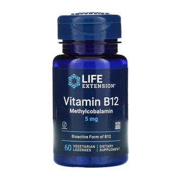 Vitamin B12 Methylcobalamin 5 mg - 60 vcaps &mdash; оригинальный товар