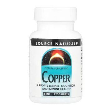 Copper 3mg - 120 caps &mdash; оригинальный товар