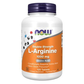 L-Arginine 1000mg - 120 tabs &mdash; оригинальный товар