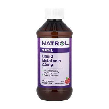 Melatonin Liquid 2.5mg - 237 ml &mdash; оригинальный товар