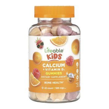 Calcium + Vitamin D Kids - 60 gummies &mdash; оригинальный товар