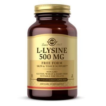 L-Lysine 500 mg - 100 vcaps &mdash; оригинальный товар