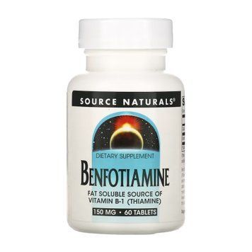 Benfotiamine 150mg - 60 tabs &mdash; оригинальный товар