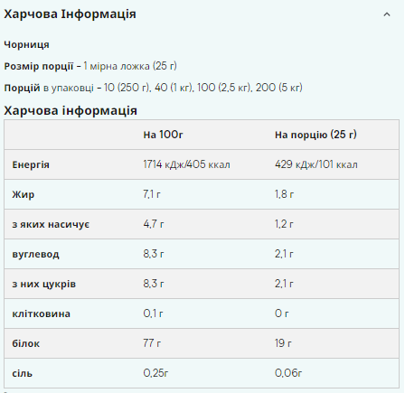 Impact Whey Protein - 25g Natural Chocolate &mdash; оригінальний товар
