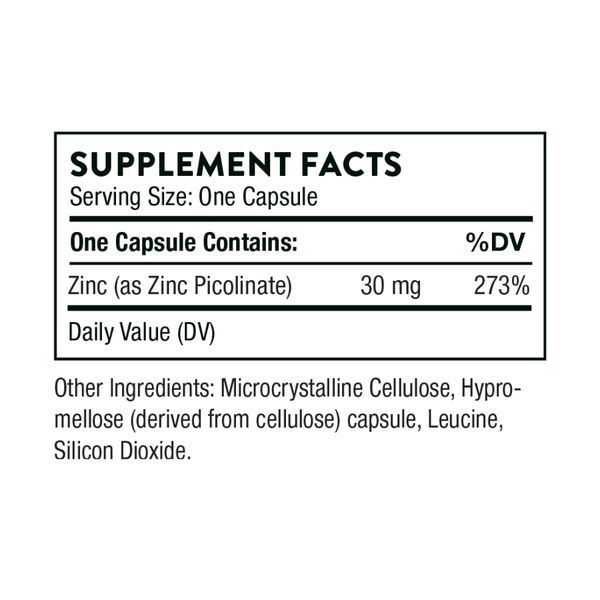 Zinc Picolinate 30 mg - 60 caps &mdash; оригинальный товар