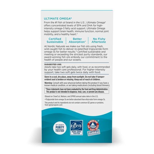 Ultimate Omega - 60 softgels &mdash; оригінальний товар