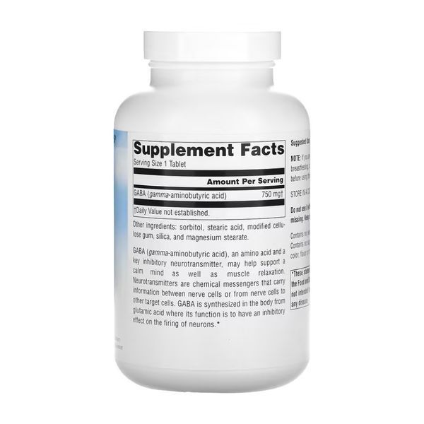 Serene Science&reg; GABA 750 mg - 180 tabs &mdash; оригінальний товар