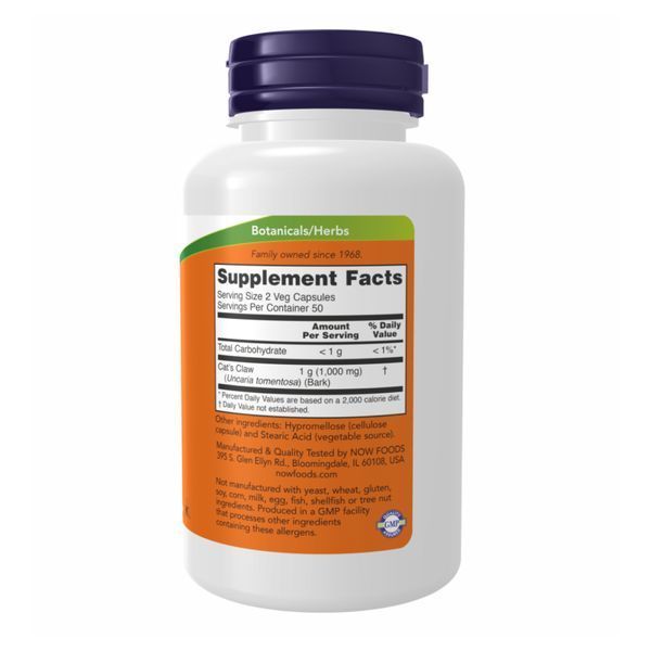 Cat's Claw 500mg - 100 vcaps &mdash; оригінальний товар