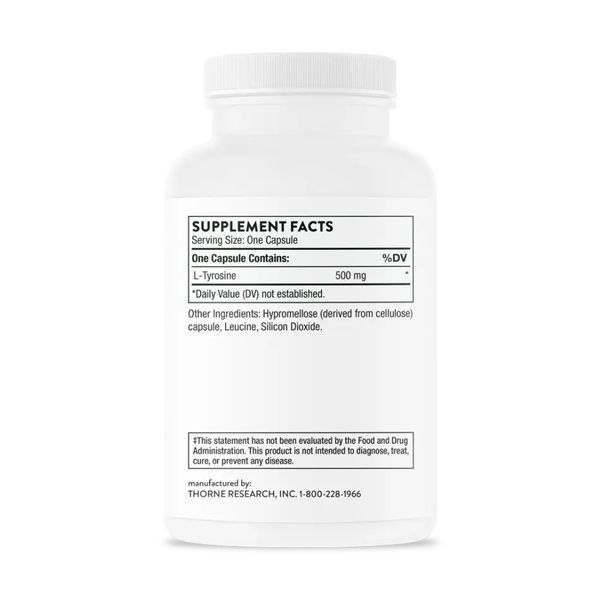L-Tyrosine - 90 caps &mdash; оригинальный товар