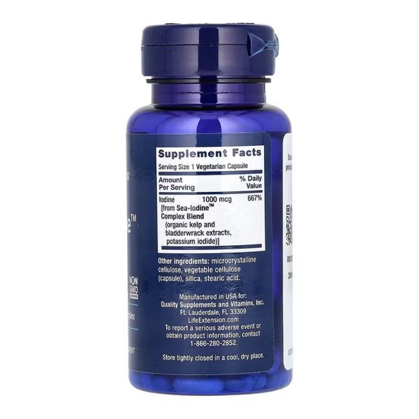 Sea-Iodine&trade; 1000mcg - 60 vcaps &mdash; оригінальний товар