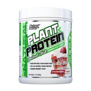 Plant Protein - 536g Strawberry Cream &mdash; оригинальный товар