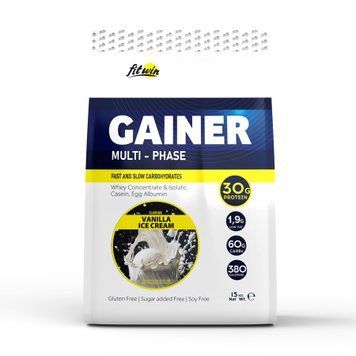 Gainer - 1500g Vanilla Ice Cream (Повреждена упаковка) &mdash; оригинальный товар