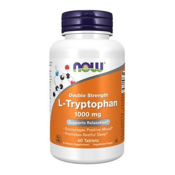 L-Tryptophan Double Strength 1000mg - 60 tabs &mdash; оригинальный товар