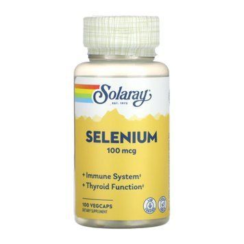 Selenium 100mcg - 100 caps &mdash; оригинальный товар
