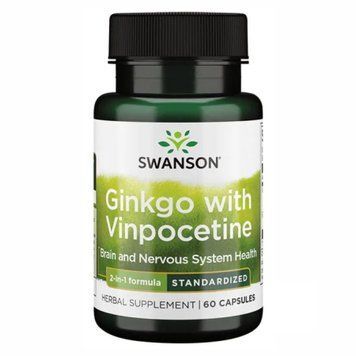 Ginko with Vinpocetine - 60caps &mdash; оригинальный товар