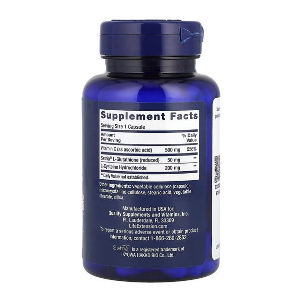 Glutathione Cysteine & C - 100 caps &mdash; оригінальний товар