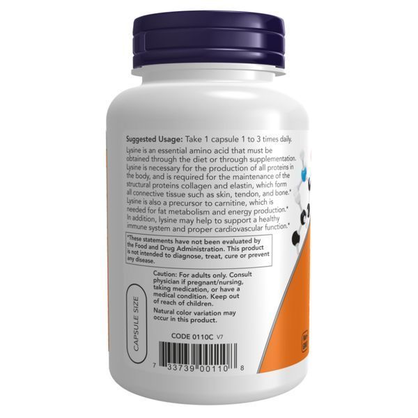 Lysine 500mg - 250 vcaps &mdash; оригінальний товар