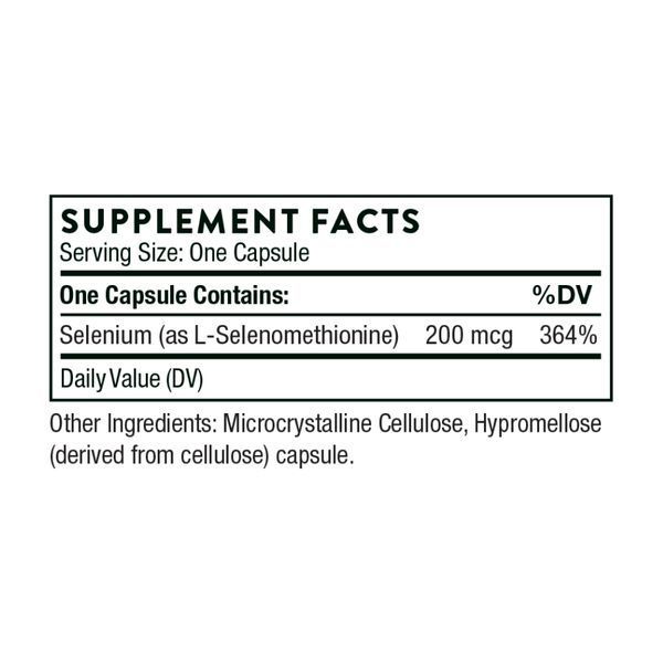 Selenium 200 mcg - 60 caps &mdash; оригінальний товар