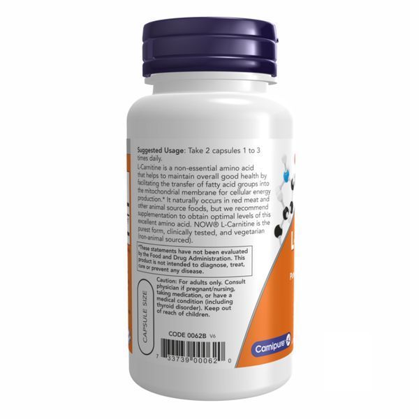 L-Carnitine 250mg - 60 vcaps &mdash; оригинальный товар