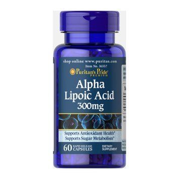 Alpha Lipoic Acid 300mg - 60 caps &mdash; оригинальный товар