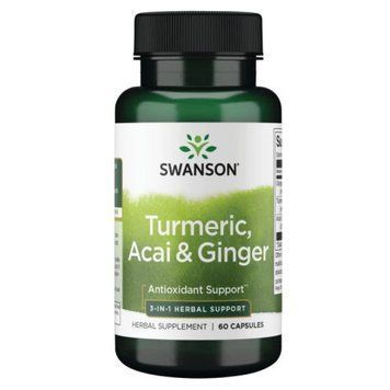 Turmeric Acai Ginger 3-IN-1 - 60caps &mdash; оригинальный товар