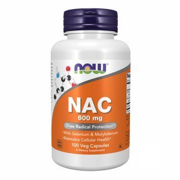 NAC-Acetyl Cysteine 600mg - 100 vcaps &mdash; оригинальный товар