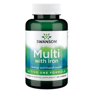 Multi whith Iron Active One Formula - 90 caps &mdash; оригінальний товар
