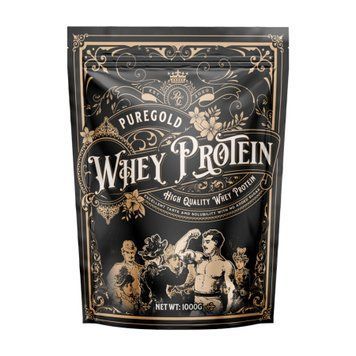 Vintage Whey - 1000g Strawberry Milkshake &mdash; оригинальный товар