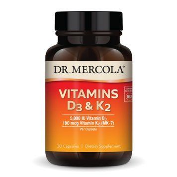 Vitamins D3 & K2 - 30 caps &mdash; оригинальный товар