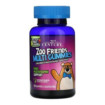 Zoo Friends Multi Gummies - 60 gummies &mdash; оригинальный товар