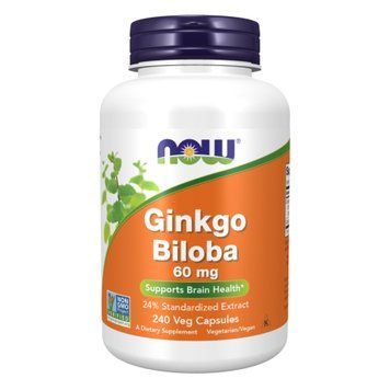 Ginkgo Biloba 60mg - 240 vcaps &mdash; оригинальный товар
