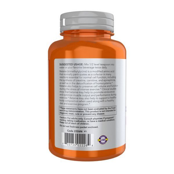 Betaine Powder - 170g &mdash; оригінальний товар
