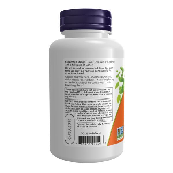 Cascara Sagrada 450 mg - 250 vcaps &mdash; оригінальний товар