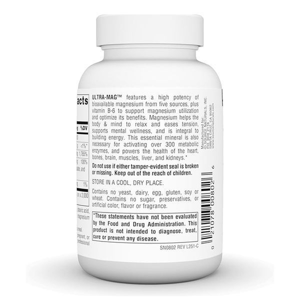 Ultra-Mag Magnesium Complex - 60 tabs &mdash; оригінальний товар