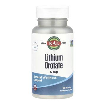 Lithium Orotate 5mg - 120 vcaps &mdash; оригинальный товар