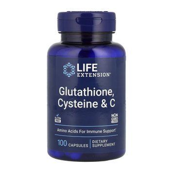 Glutathione Cysteine & C - 100 caps &mdash; оригинальный товар