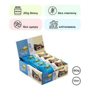 FitWin - 12х60g Coconat Cream &mdash; оригинальный товар