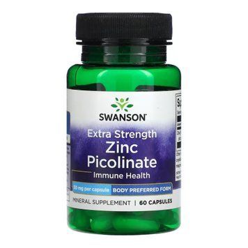 Extra Strength Zinc Picolinate Body Preferred Form 50mg - 60 caps &mdash; оригинальный товар