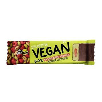 Vegan Bar - 12x60g Pistachio & Raspberry &mdash; оригінальний товар