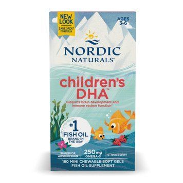 Children's DHA - 180 mini softgels &mdash; оригінальний товар