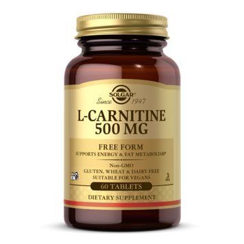 L-Carnitine 500mg - 60 tabs &mdash; оригинальный товар