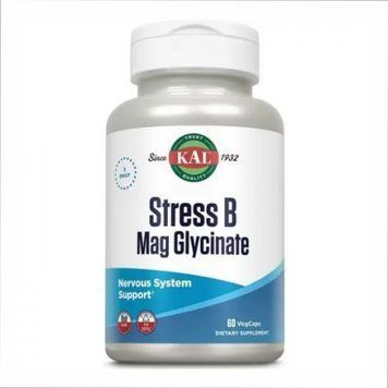 Stress B Magnesium Glycinate - 60 vcaps &mdash; оригинальный товар